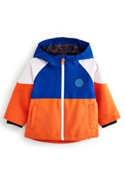 Next Kinder Outdoorjacke - Orange Blue Colourblock -Next Verkäufe 2022 33173478ac454a65a8ad64e5feb97984