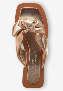 Next Damen BOW TOE POST - Zehentrenner - Gold Coloured -Next Verkäufe 2022 334c5ae4ea1441c39390761d81f1bbc7