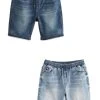 Next Kinder 2 PACK - Jeans Shorts - Blue