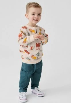 Next Kinder Strickpullover - Ecru White