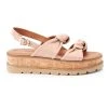 Next Damen Plateausandalette - Pink