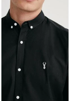 Next LONG SLEEVE OXFORD - Hemd - Black | Herren -Next Verkäufe 2022 3413405e21c74fd586cbd4452b803c46