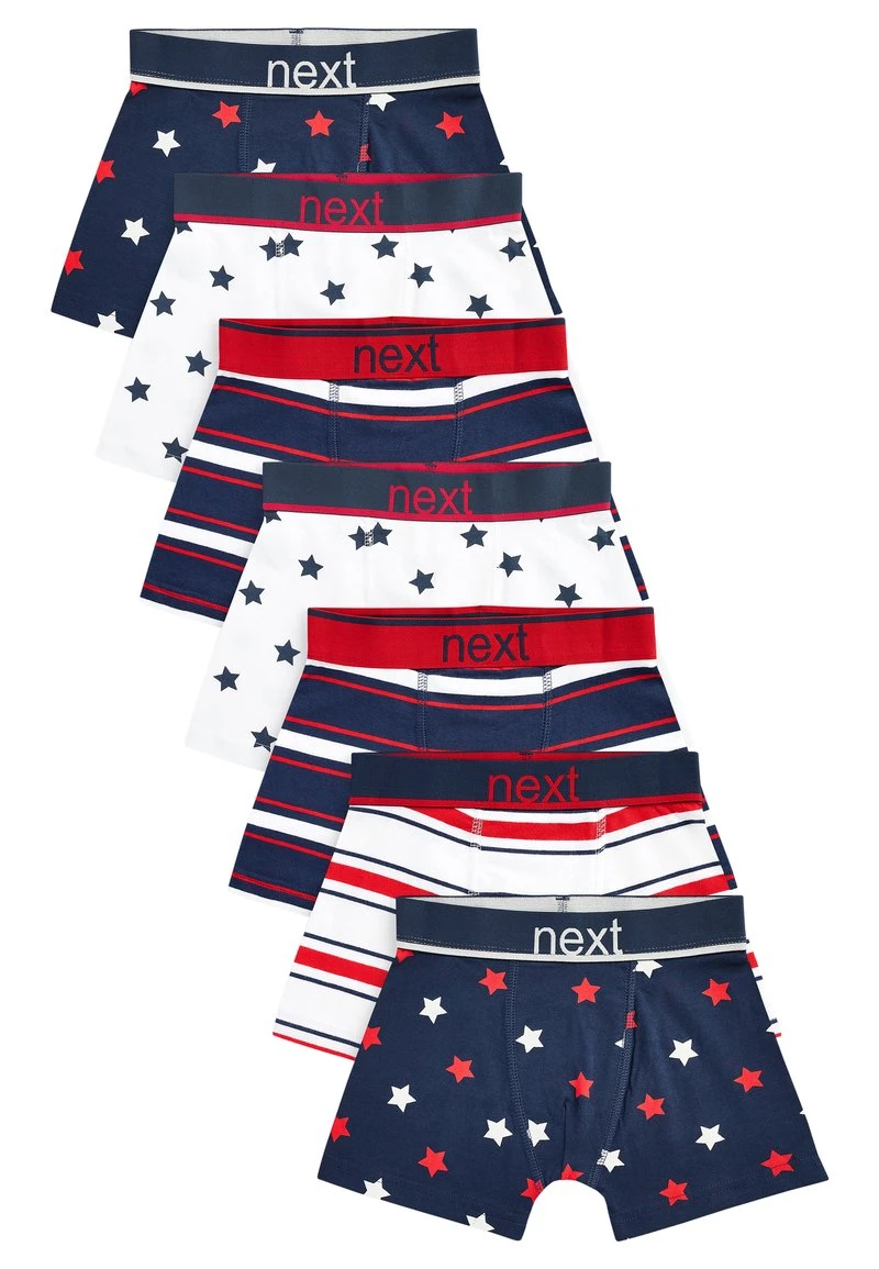 Next Kinder 7 PACK - Panties - Mottled Dark Blue 1 Next Kinder 7 PACK - Panties - Mottled Dark Blue