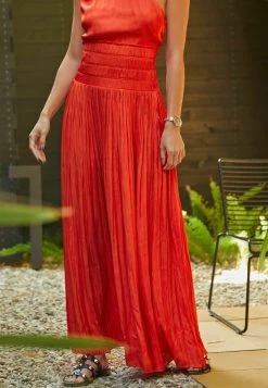 Next Damen Faltenrock - Red