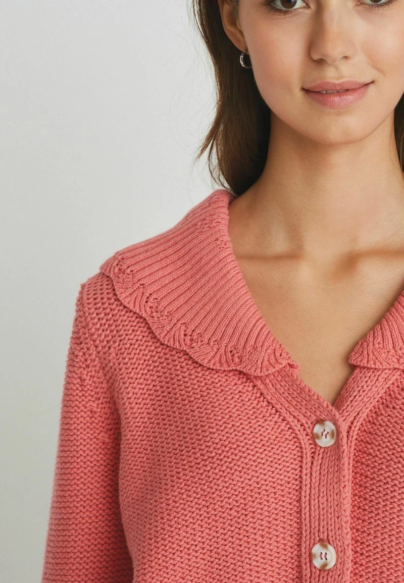 Next Damen Strickjacke - Pink 4 Next Damen Strickjacke - Pink – Bild 4