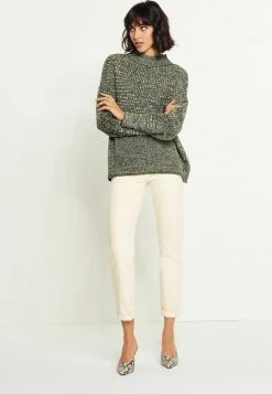 Next Damen BEQUEM - Jeans Slim Fit - Cream