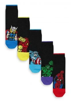 Next 5 PACK RICH - Socken - Black Marvel Avengers | Kinder