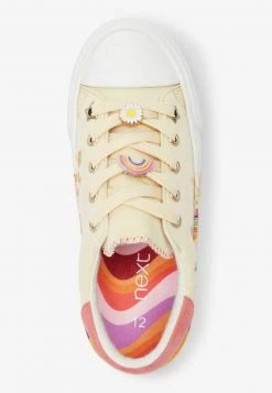 Next Kinder Sneaker Low - Cream Flower Power Charm -Next Verkäufe 2022 356d4f8d07b74488ae737d7b50c4c2ad