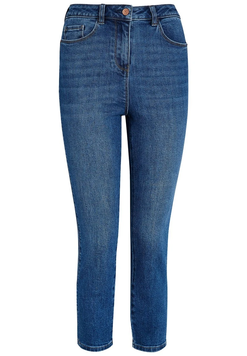 Next Damen Jeans Skinny Fit - Mottled Blue 4 Next Damen Jeans Skinny Fit - Mottled Blue – Bild 4