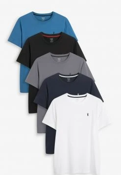 Next CREW NECK REGULAR FIT STAG 5 PACK - T-Shirt Basic - Blue | Herren -Next Verkäufe 2022 3619a65f7ebf4ddf8cd4033b42c4ec78