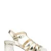 Next High Heel Sandalette - Gold | Damen