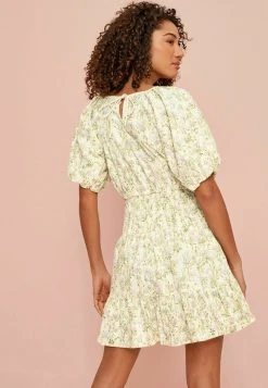 Next Damen SMOCK BRODERIE - Freizeitkleid - Cream Floral -Next Verkäufe 2022 366f1e0c964f4d7f9d3c6977b97c5a17