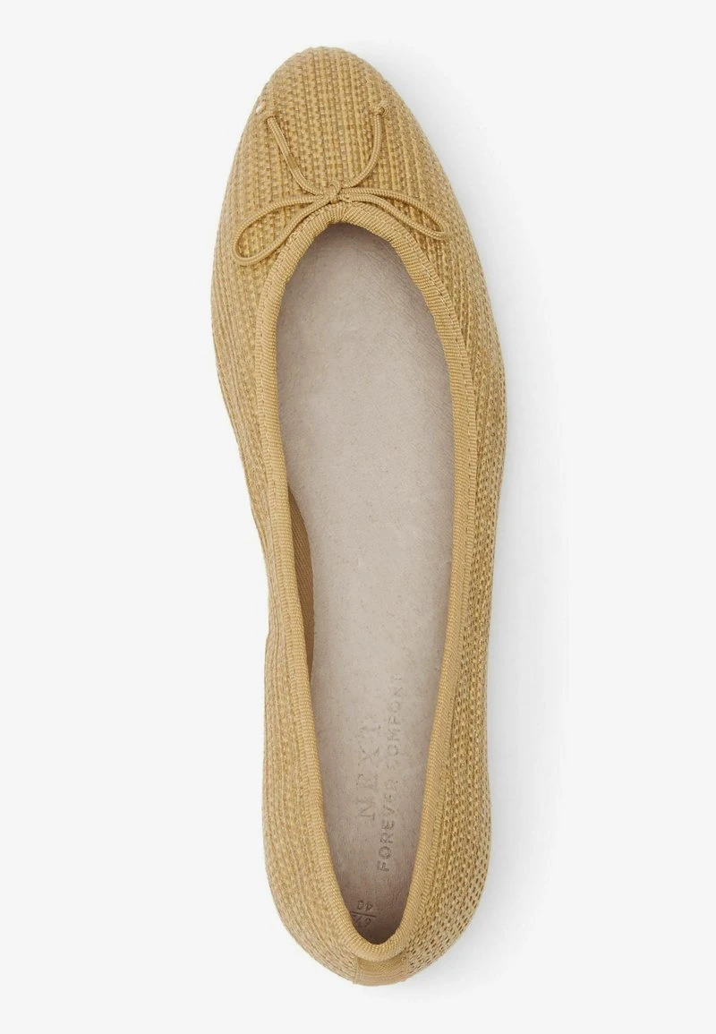 Next Damen FOREVER COMFORT WEAVE - Klassischer Ballerina - Natural 3 Next Damen FOREVER COMFORT WEAVE - Klassischer Ballerina - Natural – Bild 3