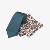 Next Herren SET - Einstecktuch - Green