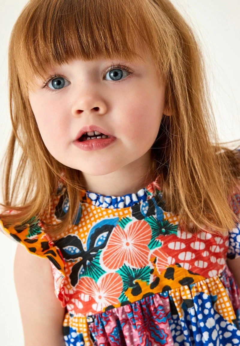 Next Freizeitkleid - Orange Summer | Kinder 3 Next Freizeitkleid - Orange Summer | Kinder – Bild 3