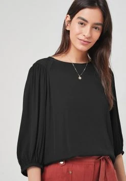 Next Damen HALF SLEEVE - Bluse - Black -Next Verkäufe 2022 36ef411da8bc4aa59dddc353fc6a9f13