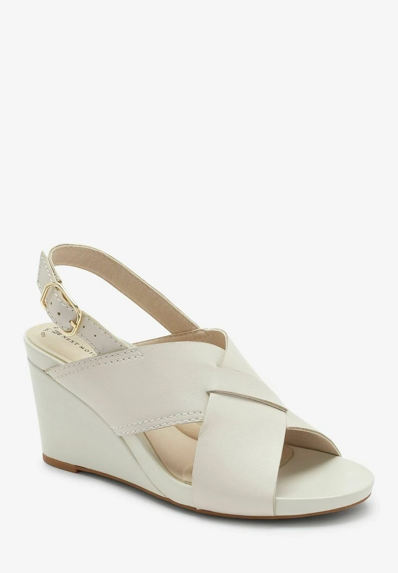 Next Damen FOREVER COMFORT MOTION FLEX CROSSOVER - Keilsandalette - Bone White 2 Next Damen FOREVER COMFORT MOTION FLEX CROSSOVER - Keilsandalette - Bone White – Bild 2