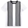 Next Kinder VERTICAL SHORT SLEEVE - T-Shirt Print - White/black