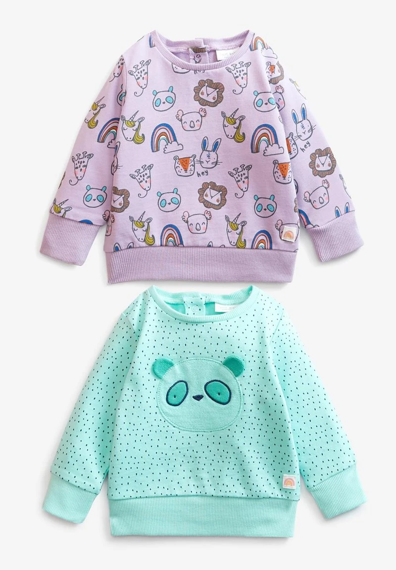 Next 2 PACK - Sweatshirt - Purple | Kinder 1 Next 2 PACK - Sweatshirt - Purple | Kinder