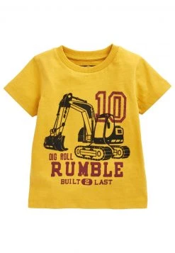 Next Kinder OVERSIZED - T-Shirt Print - Yellow