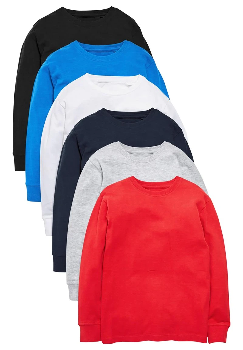 Next Kinder 6 PACK - Langarmshirt - Black 1 Next Kinder 6 PACK - Langarmshirt - Black