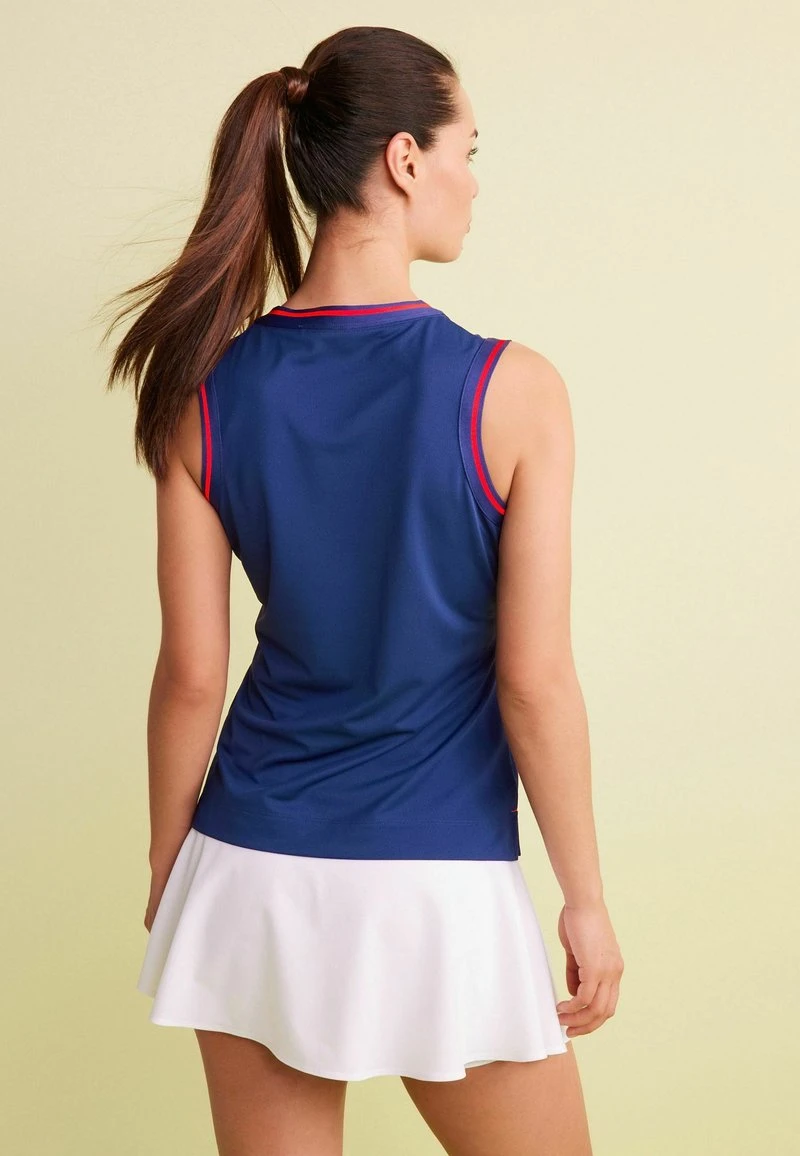 Next Damen ACTIVE SPORTS TENNIS VEST - Top - Navy Blue 3 Next Damen ACTIVE SPORTS TENNIS VEST - Top - Navy Blue – Bild 3