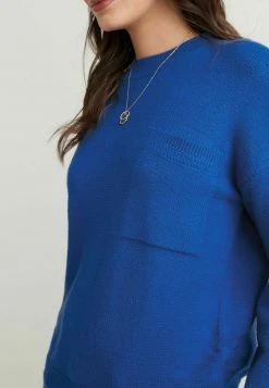 Next Damen POCKET DETAIL - Strickpullover - Blue Grey -Next Verkäufe 2022 37da45e3412e43238264382ad55127ca