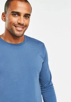 Next Herren Langarmshirt - Blue -Next Verkäufe 2022 37e8e69290514f11b985cdb9c801c81a
