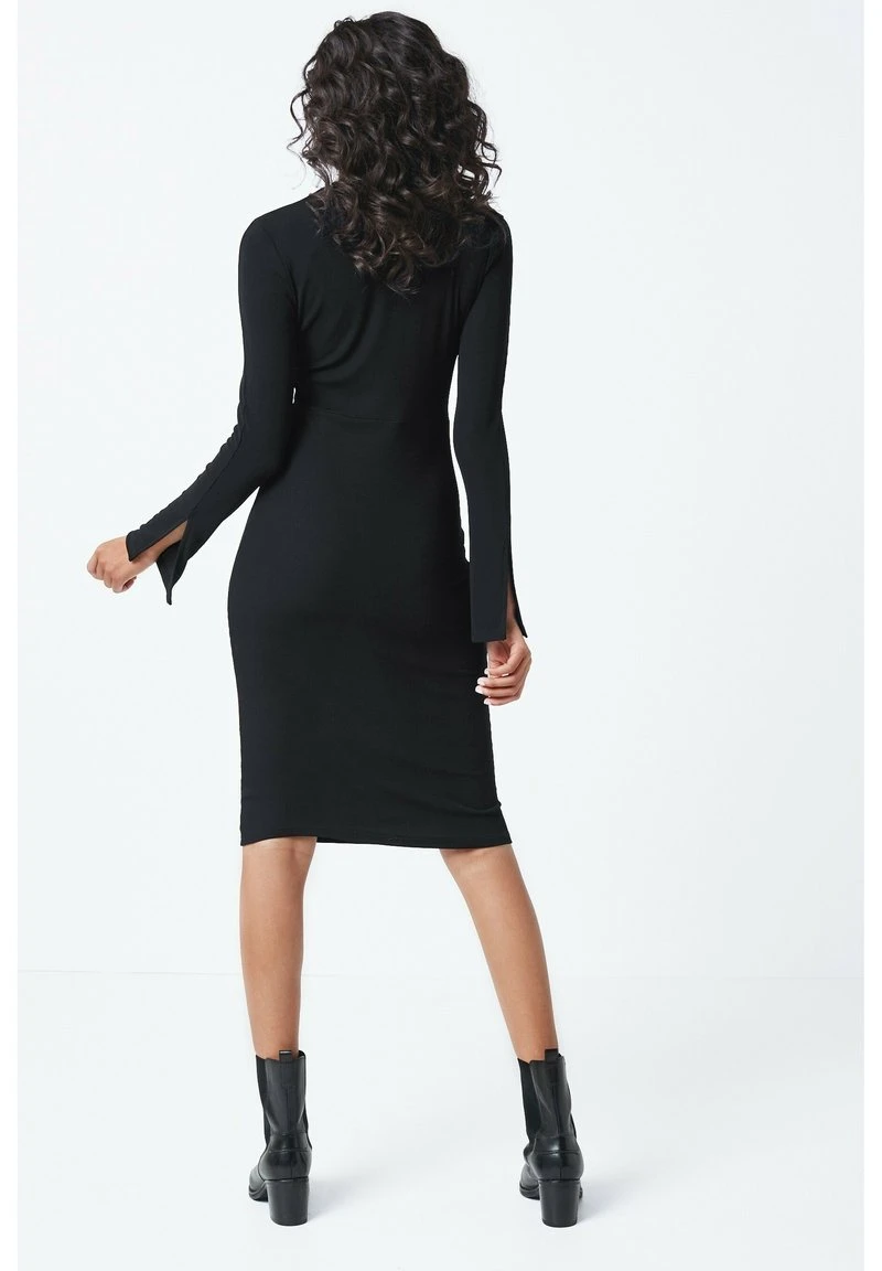 Next Damen CUT OUT LONG SLEEVE - Etuikleid - Black 3 Next Damen CUT OUT LONG SLEEVE - Etuikleid - Black – Bild 3