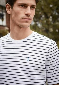 Next Herren T-Shirt Print - White Black Simple -Next Verkäufe 2022 389184a2a7b74400b53d0c759c212ae8