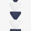 Next Damen COTTON KNICKERS FIVE PACK- HIGH LEG - Slip - Blue