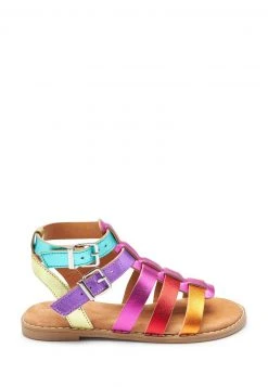 Next Kinder Schaftsandale - Pink