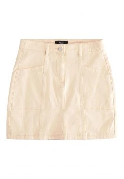 Next Damen A-Linien-Rock - Cream