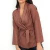 Next Damen TIE JACQUARD - Leichte Jacke - Brown