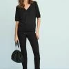 Next Damen Poloshirt - Black