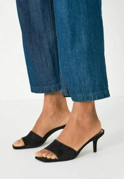 Next SIGNATURE - Riemensandalette - Black Suede | Damen