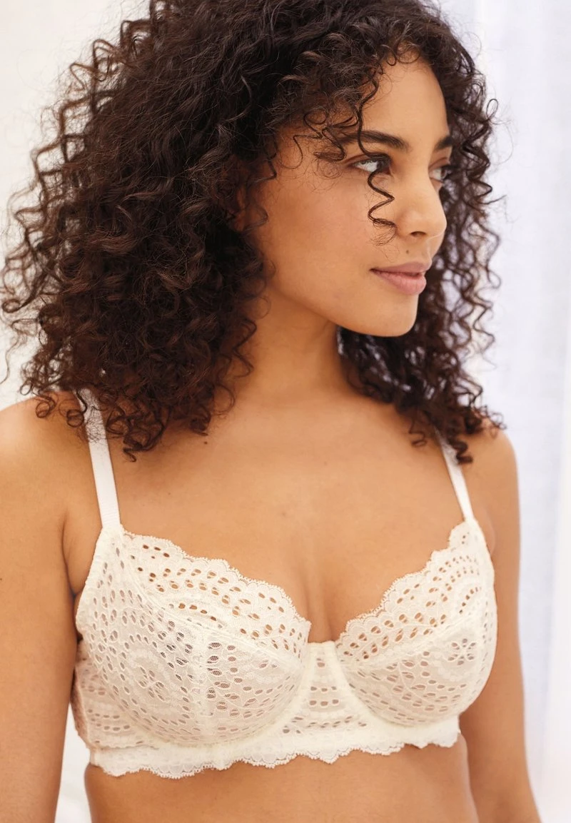 Next Damen BRODERIE LONGLINE - Balconette BH - Cream 3 Next Damen BRODERIE LONGLINE - Balconette BH - Cream – Bild 3