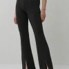 Next Damen PONTE - Stoffhose - Black