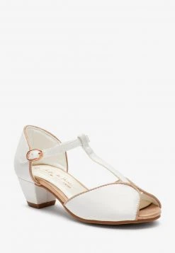 Next Kinder OCCASION GLITTER HEEL MARY JANE - Riemchenballerina - White -Next Verkäufe 2022 39405cc3df614d148871c11d7ed69687