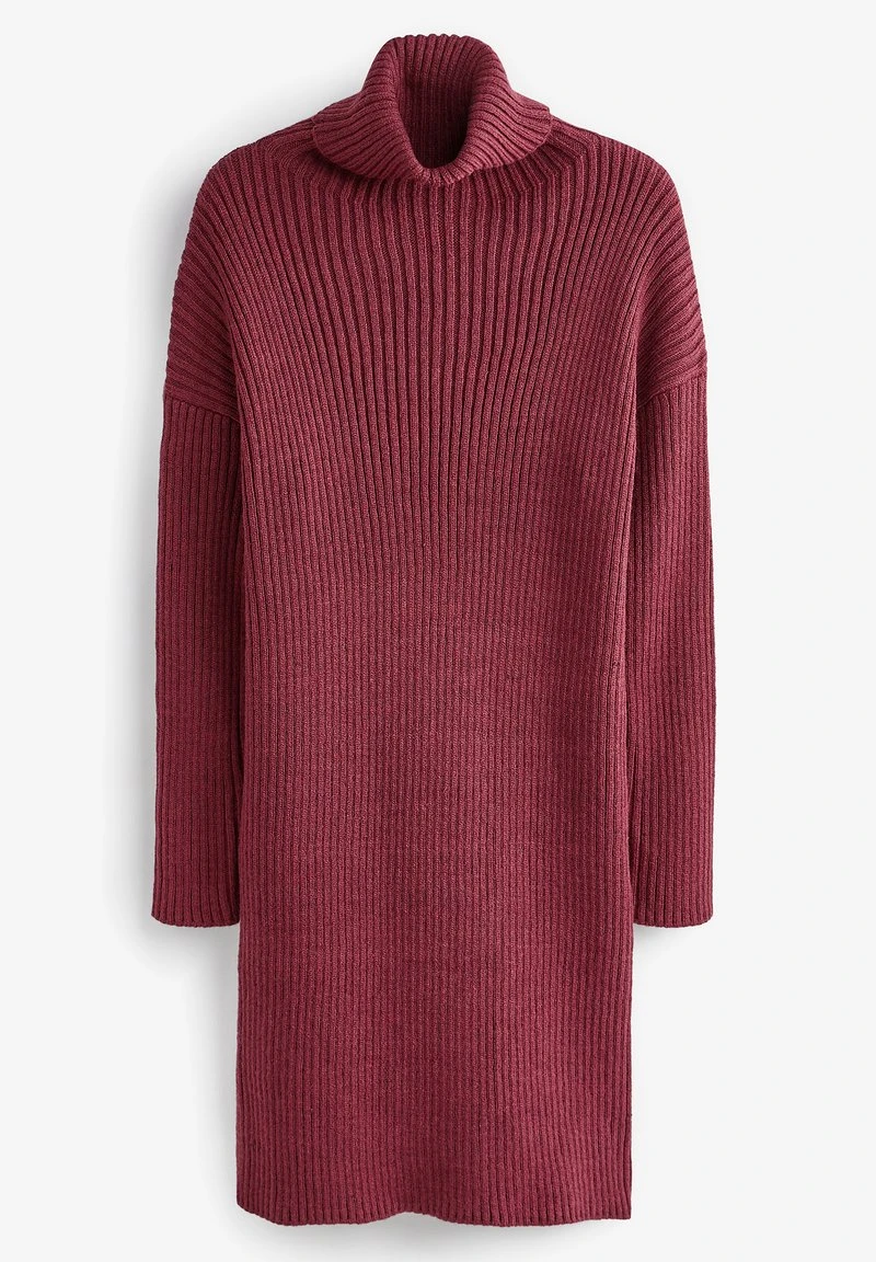 Next Damen CHUNKY - Strickkleid - Berry 4 Next Damen CHUNKY - Strickkleid - Berry – Bild 4