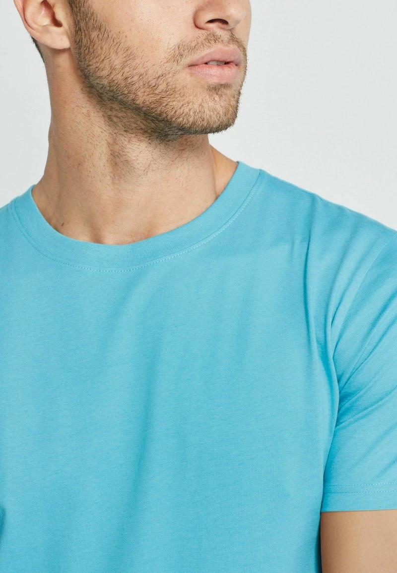 Next Herren T-Shirt Basic - Bright Blue 3 Next Herren T-Shirt Basic - Bright Blue – Bild 3