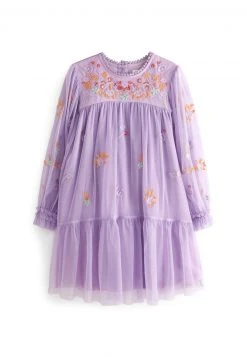Next Kinder EMBROIDERED - Freizeitkleid - Lilac Purple -Next Verkäufe 2022 3a22586cede240aa970d67817f8c76c2
