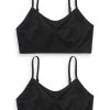 Next Kinder 2 PACK SEAMFREE STRAPPY (7-16YRS) - Bustier - Black
