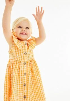 Next Kinder SLEEVELESS FRILL - Freizeitkleid - Yellow -Next Verkäufe 2022 3a7e97af528c4df1b2c0ccbbf3da7d15