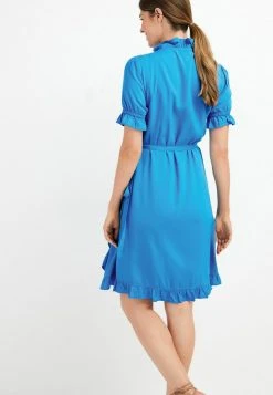 Next Damen RUFFLE WRAP TEA - Freizeitkleid - Blue 8 Next Damen RUFFLE WRAP TEA - Freizeitkleid - Blue -Next Verkäufe 2022 3ade9515305d440ba70e8074476a4c71