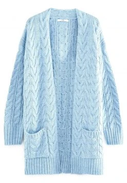 Next CABLE - Strickjacke - Blue | Damen -Next Verkäufe 2022 3b200b5a557e42a2b1fe8ea6a9cc71b0