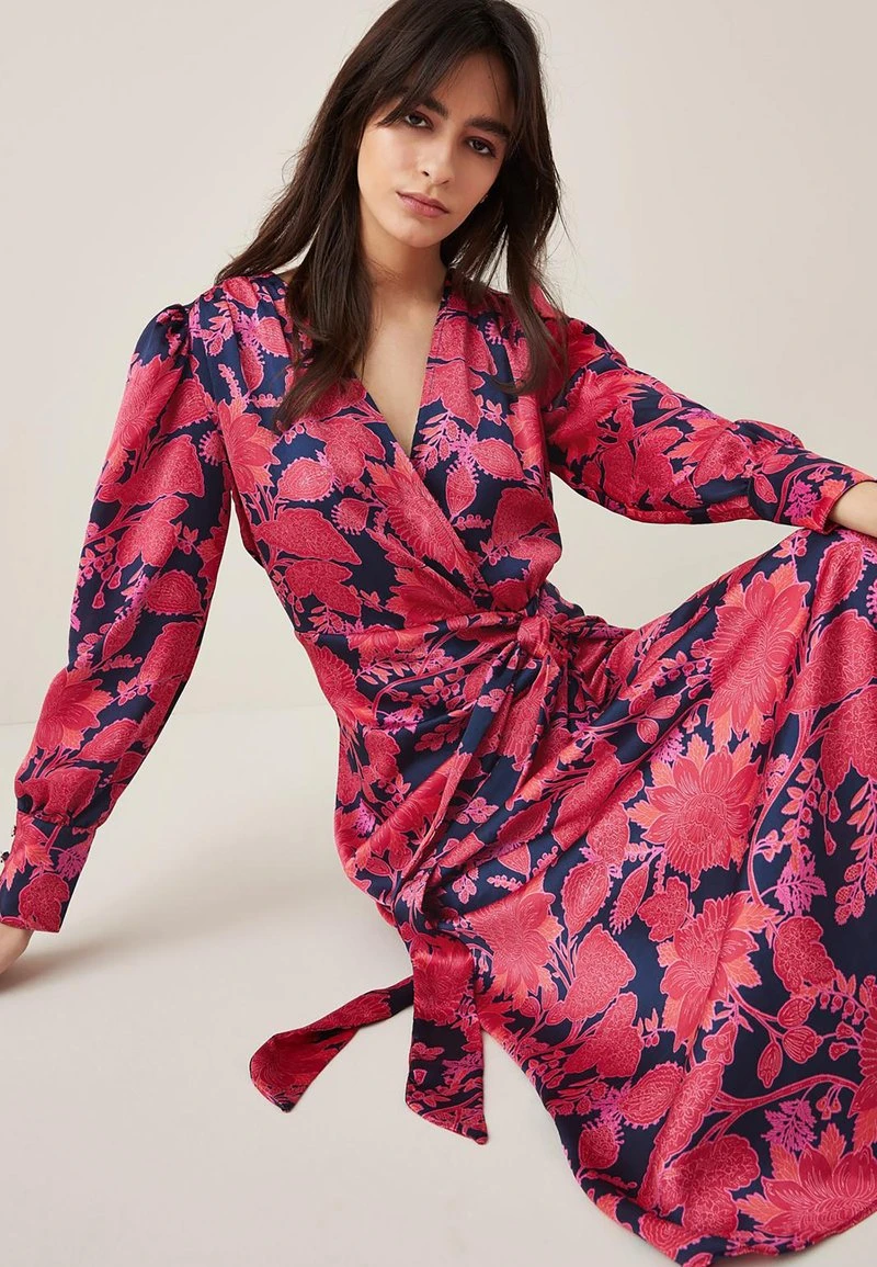 Next WRAP MIDI - Freizeitkleid - Pink | Damen 3 Next WRAP MIDI - Freizeitkleid - Pink | Damen – Bild 3