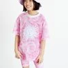 Next Kinder SET - Shorts - Pink Tie Dye