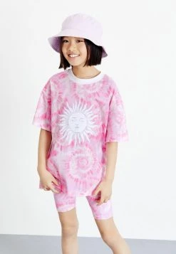 Next Kinder SET - Shorts - Pink Tie Dye