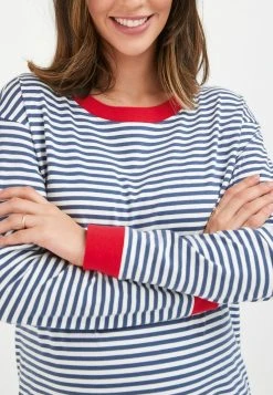 Next Damen MATERNITY LONG SLEEVE STRIPED - Langarmshirt - Blue -Next Verkäufe 2022 3bbc35c8e3d841bfb84dd3a1eac0be38